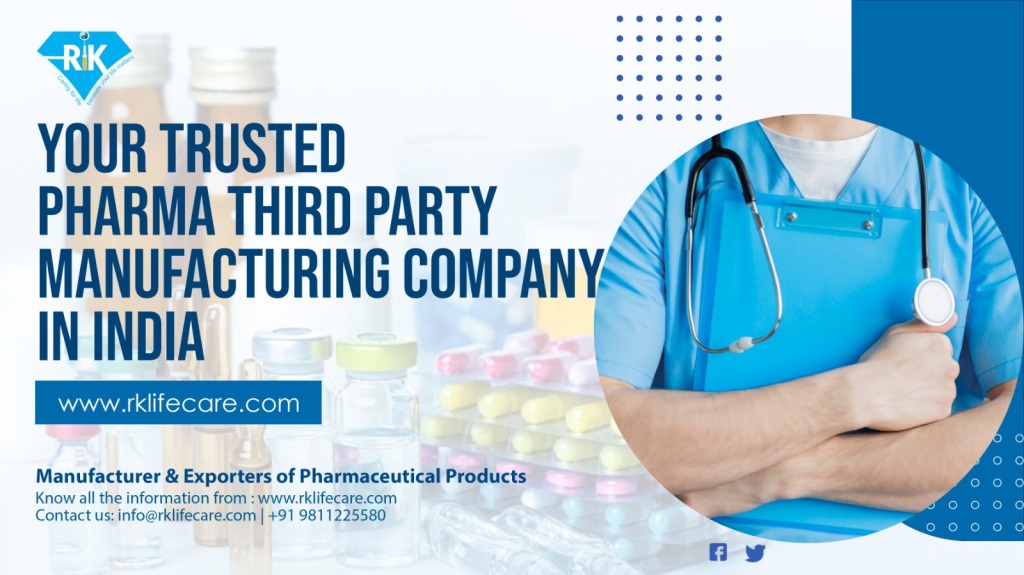 Your Trusted Pharma Third Party Manufacturing Company in India